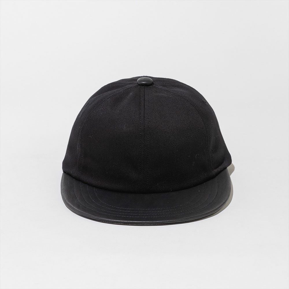 THE FACTORY MADE ザファクトリーメイド キャップLEATHER LONGBILL CAP