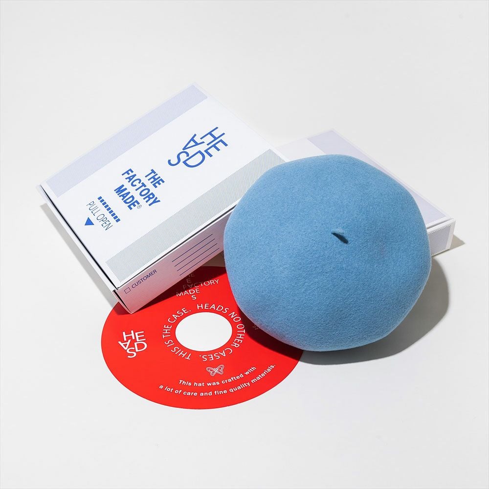 THE FACTORY MADE ザファクトリーメイド ベレー帽【HEADS×THE FACTORY