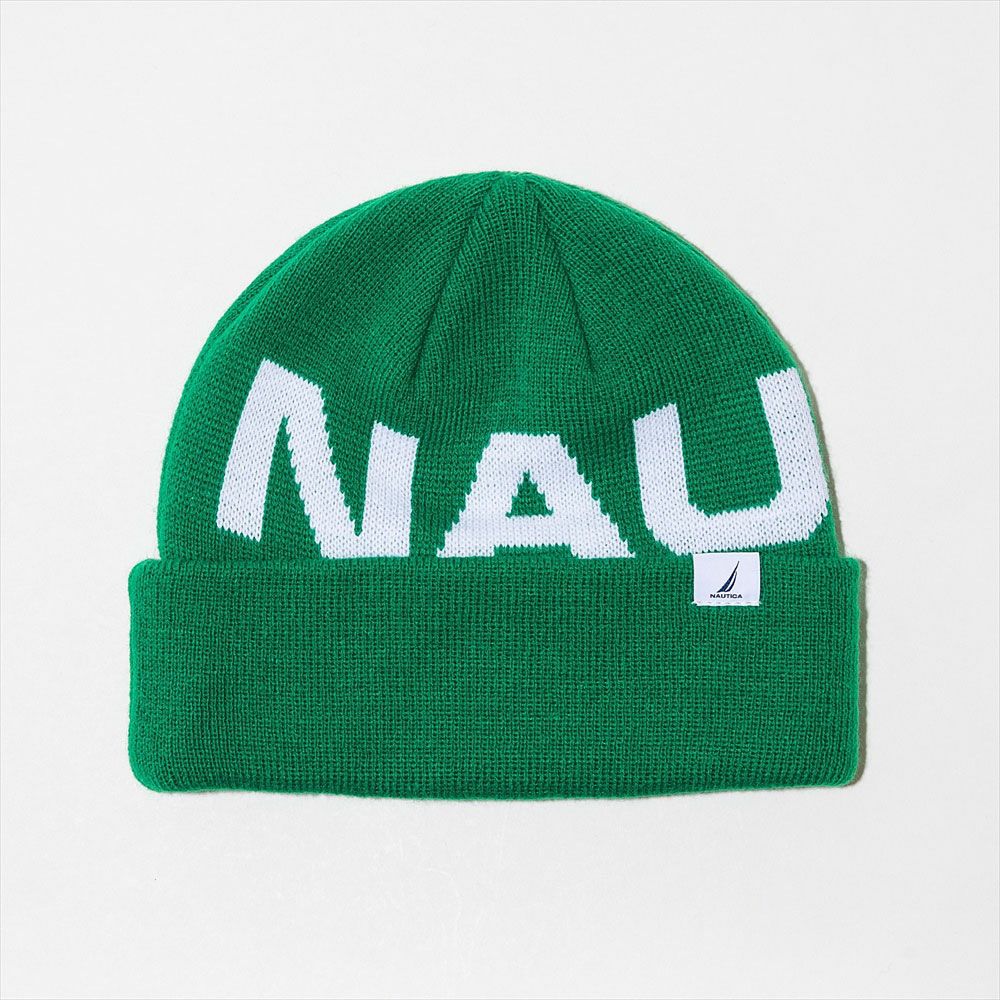 NAUTICA ノーティカ ニット帽LOGO JACQUARD BEANIE | WEST WELL