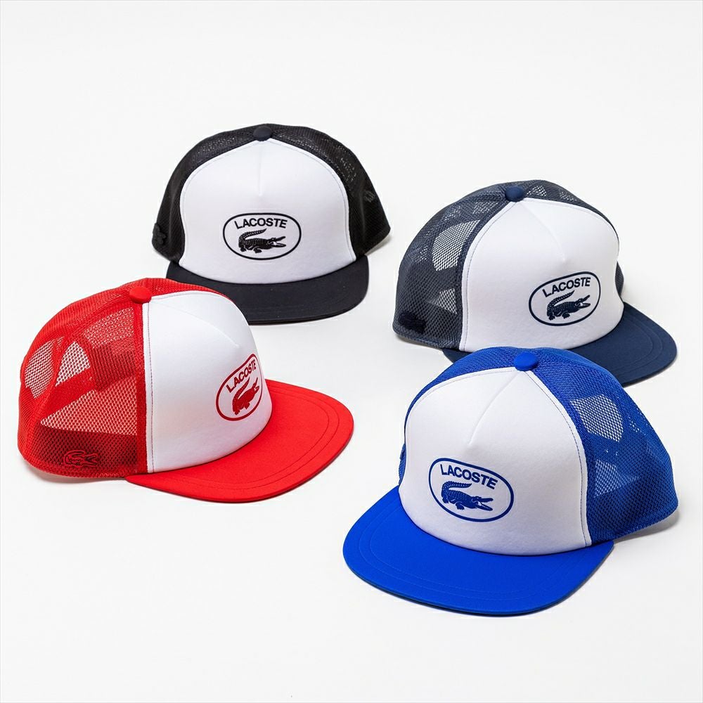 LACOSTE ラコステ キャップOVAL LOGO MESH CAP | WEST WELL