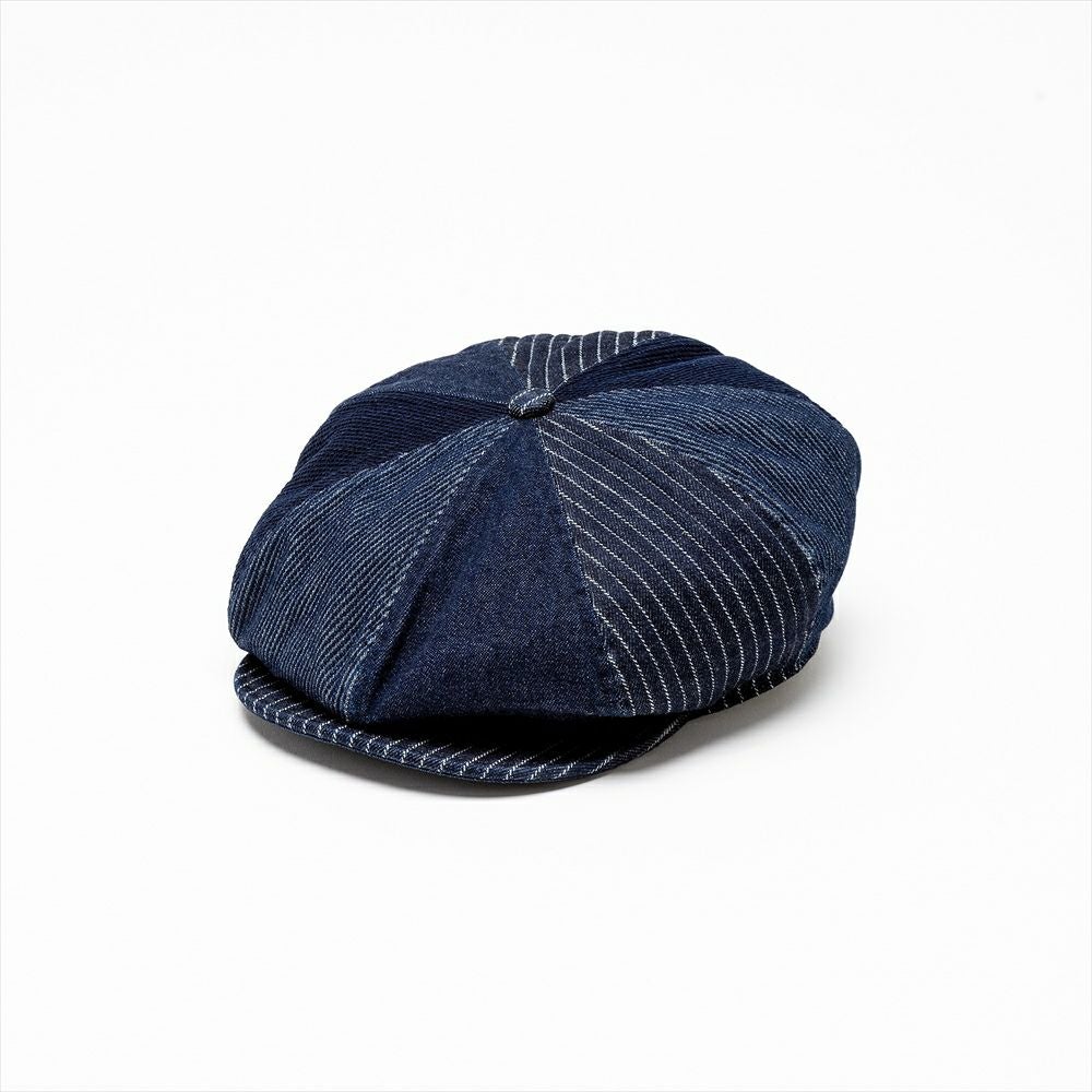 STETSON ステットソン キャスケットPATCHWORK DENIM CASQUETTE | WEST WELL