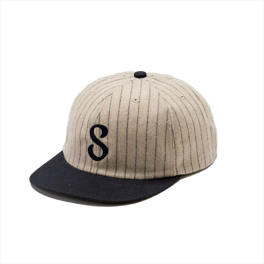 (今日だけ値下げ)Schott Sロゴ ピンストライプ キャップ 今日だけ値下げ)Schott Sロゴ ピンストライプ キャップ 今日だけ値下げ