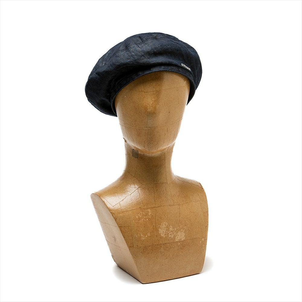 STETSON ステットソン キャスケットLINEN CHAMBRAY CASQUETTE | WEST WELL